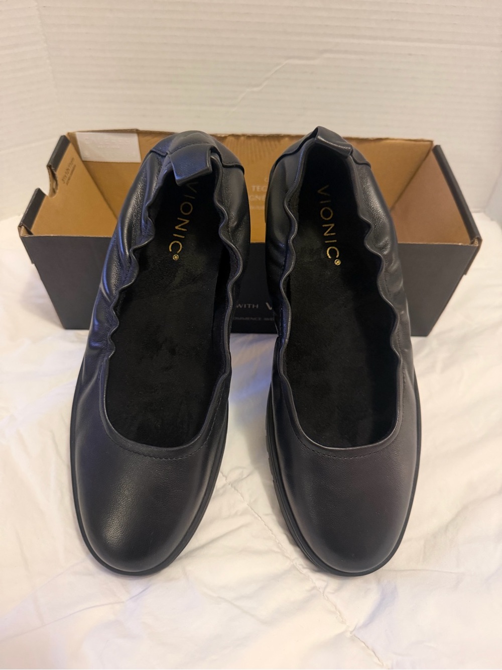 Vionic Women’s Black Ballet Flats sz 7.5